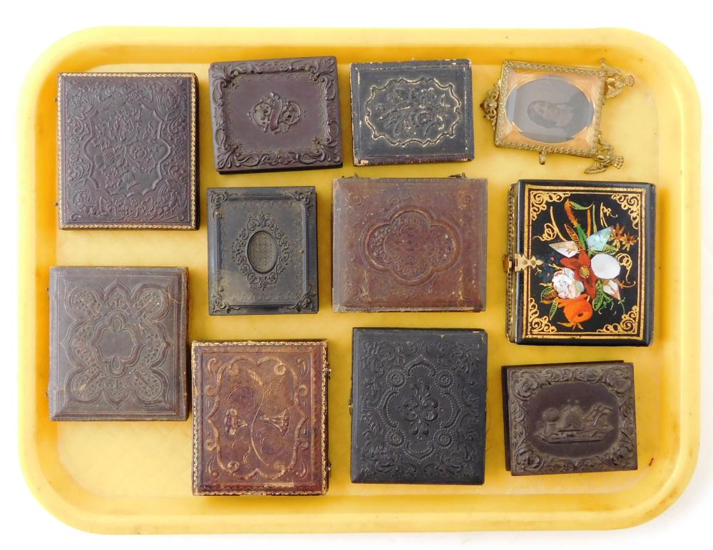 EARLY PHOTOGRAPHY, TEN PIECES: