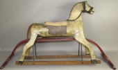 EARLY POLYCHROME PAINTED WOODE