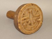 EARLY PRIMITIVE FORM CARVED HA