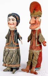 EARLY PUNCH AND JUDY HAND PUPP