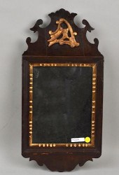 EARLY QUEEN ANNE PARCEL GILT W