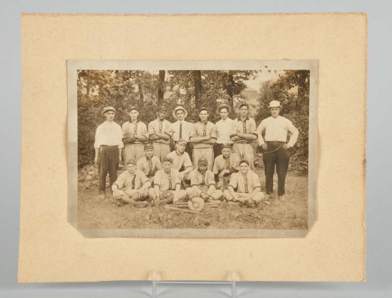 Early Recruits Baseball Photo. 