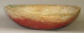 EARLY RED PAINTED MAPLE KITCHE