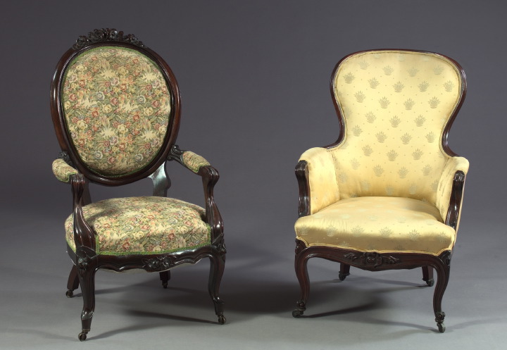 Early Rococo Revival Rosewood