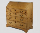 EARLY SCRUBBED PINE SLANT LID