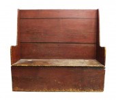 EARLY SETTLE, AMERICAN, LATE 1