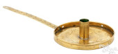 EARLY SHEET BRASS CHAMBERLIGHT