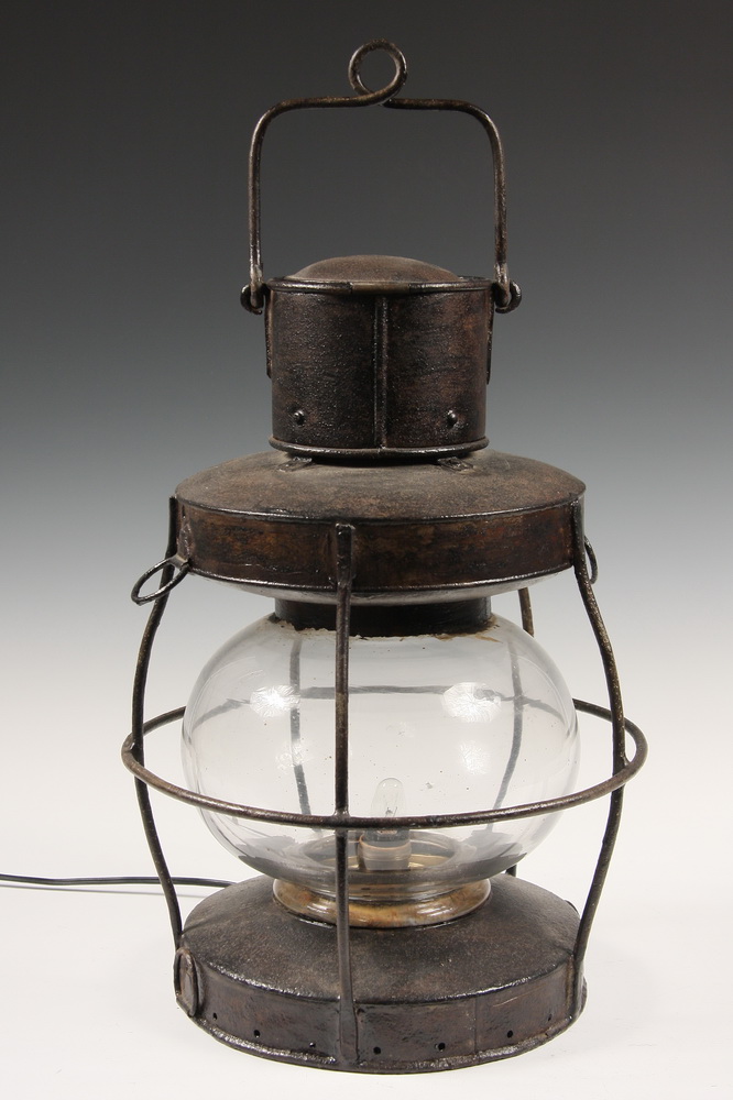 EARLY SHIP'S LANTERN - 18th c