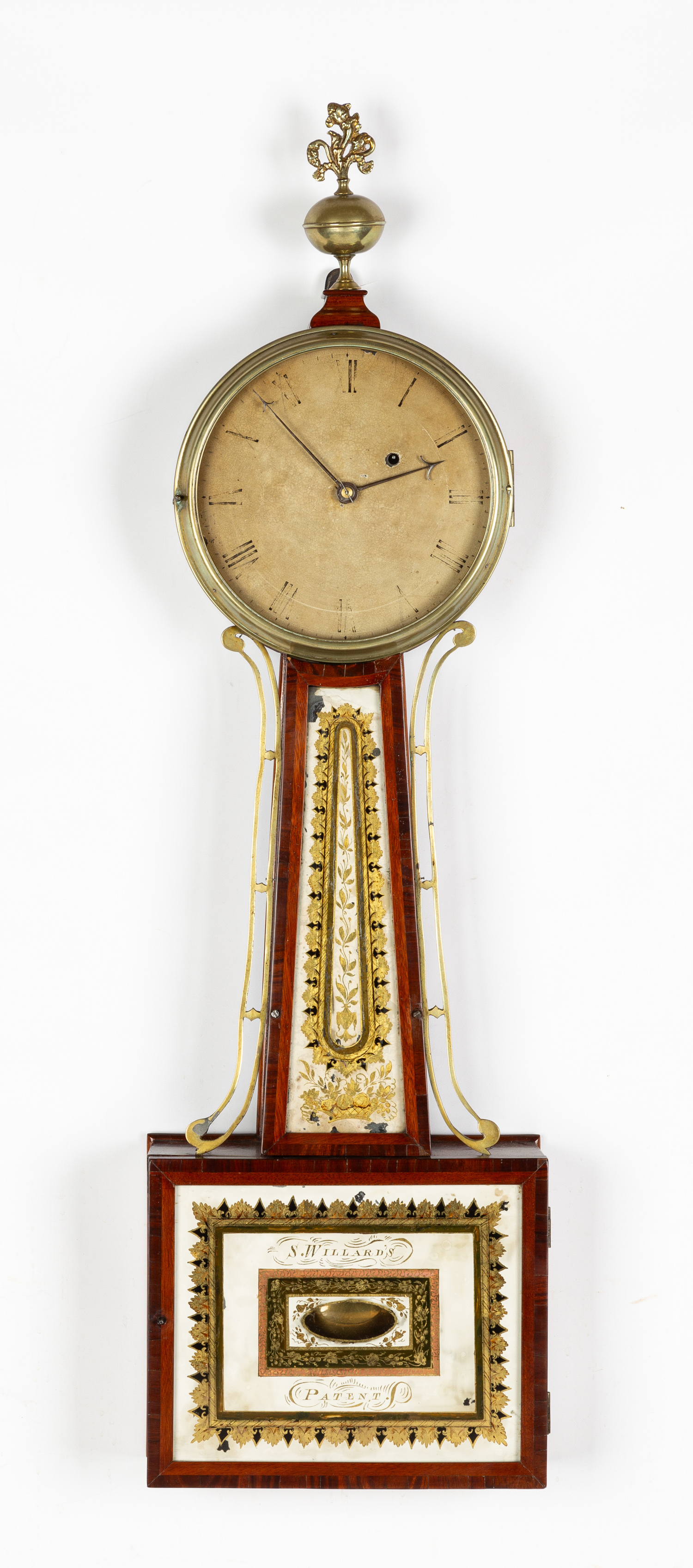 EARLY SIMON WILLARD BANJO CLOCK