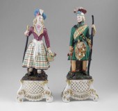 EARLY SITZENDORF FIGURES MODEL