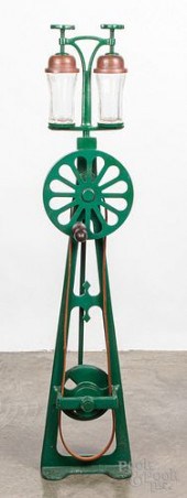 EARLY SODA FOUNTAIN HAND CRANK
