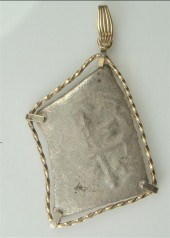 Early Spanish Cob 8 Reale silv