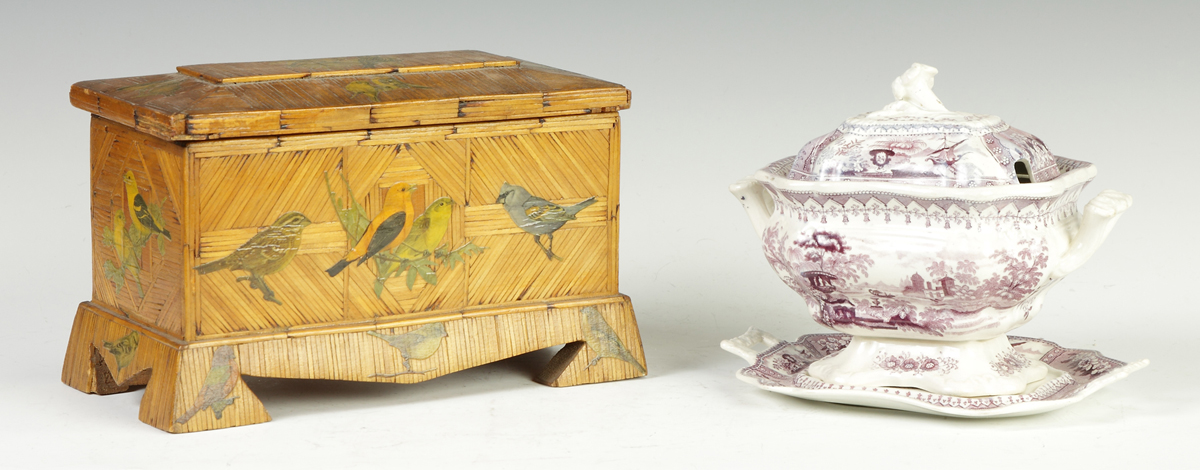 Early Staffordshire Sauce Tureen