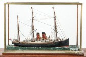 EARLY STEAMSHIP MODEL WITH GLA