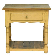 EARLY STYLE WORK TABLE, AMERIC