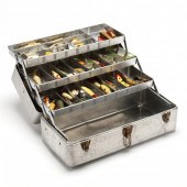 EARLY TACKLE BOX FULL OF VINTA