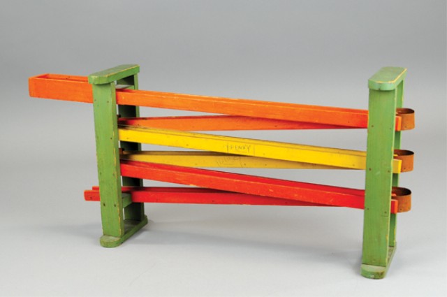 EARLY TIERED RAMP MARBLE GAME