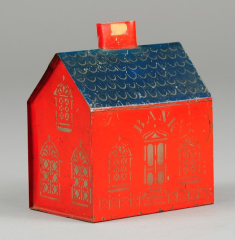 EARLY TIN HOUSE STILL BANK One