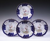 EARLY TOURNAI PORCELAIN PLATES