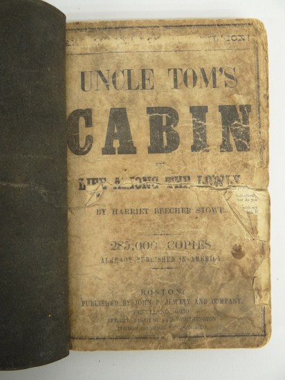 Early Uncle Tom's Cabin book