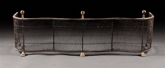 Early Victorian brass and