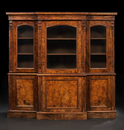 Early Victorian Burled Walnut
