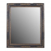 EARLY VICTORIAN EBONISED AND P