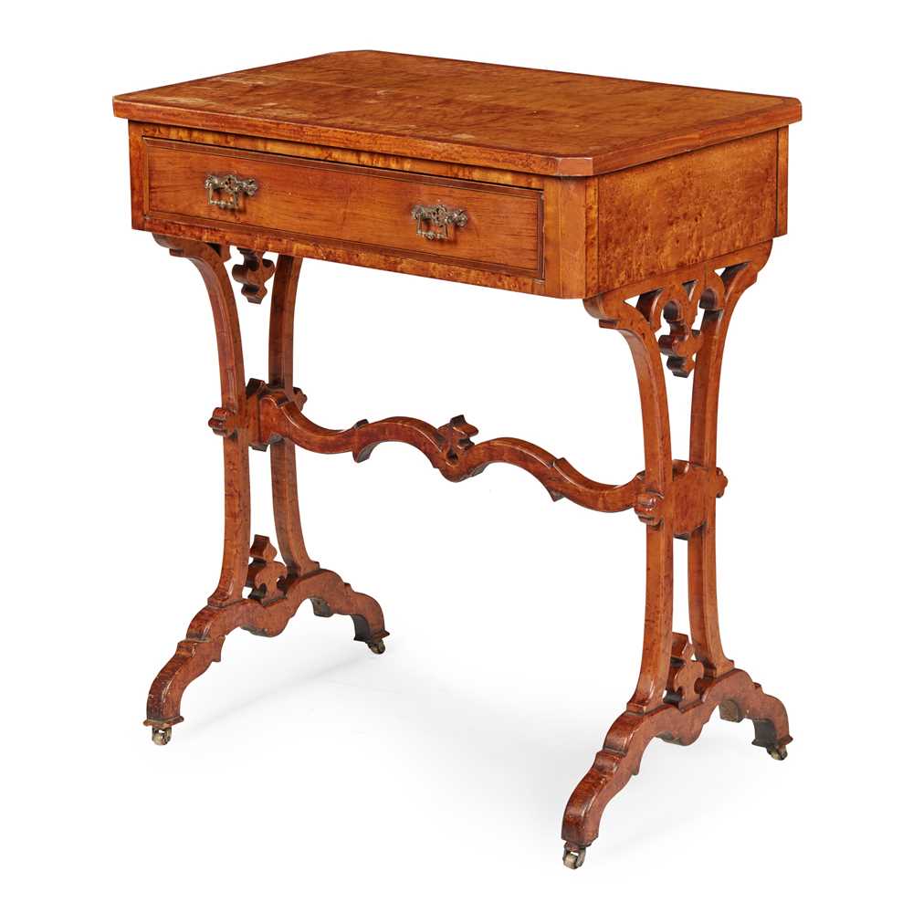 EARLY VICTORIAN IRISH SATIN BIRCH