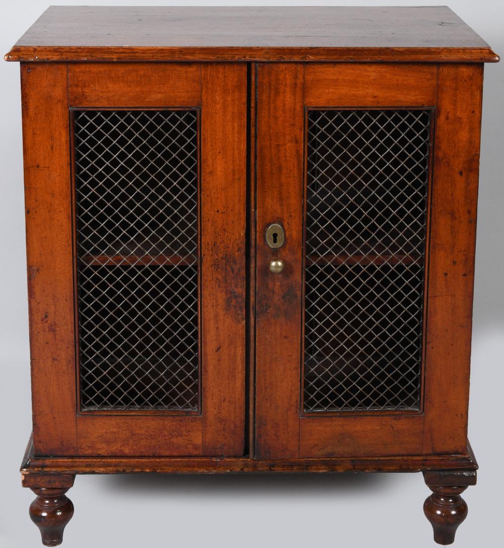 EARLY VICTORIAN MAHOGANY CABINET,