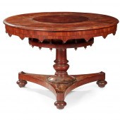 EARLY VICTORIAN MAHOGANY JARDI