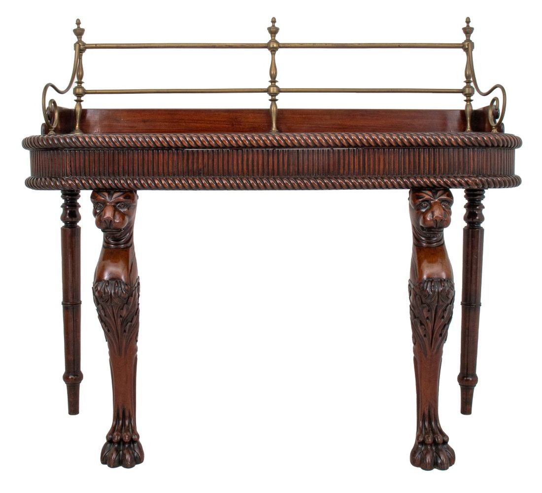 EARLY VICTORIAN MAHOGANY