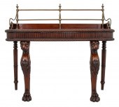 EARLY VICTORIAN MAHOGANY SIDEB
