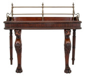 EARLY VICTORIAN MAHOGANY SIDEB