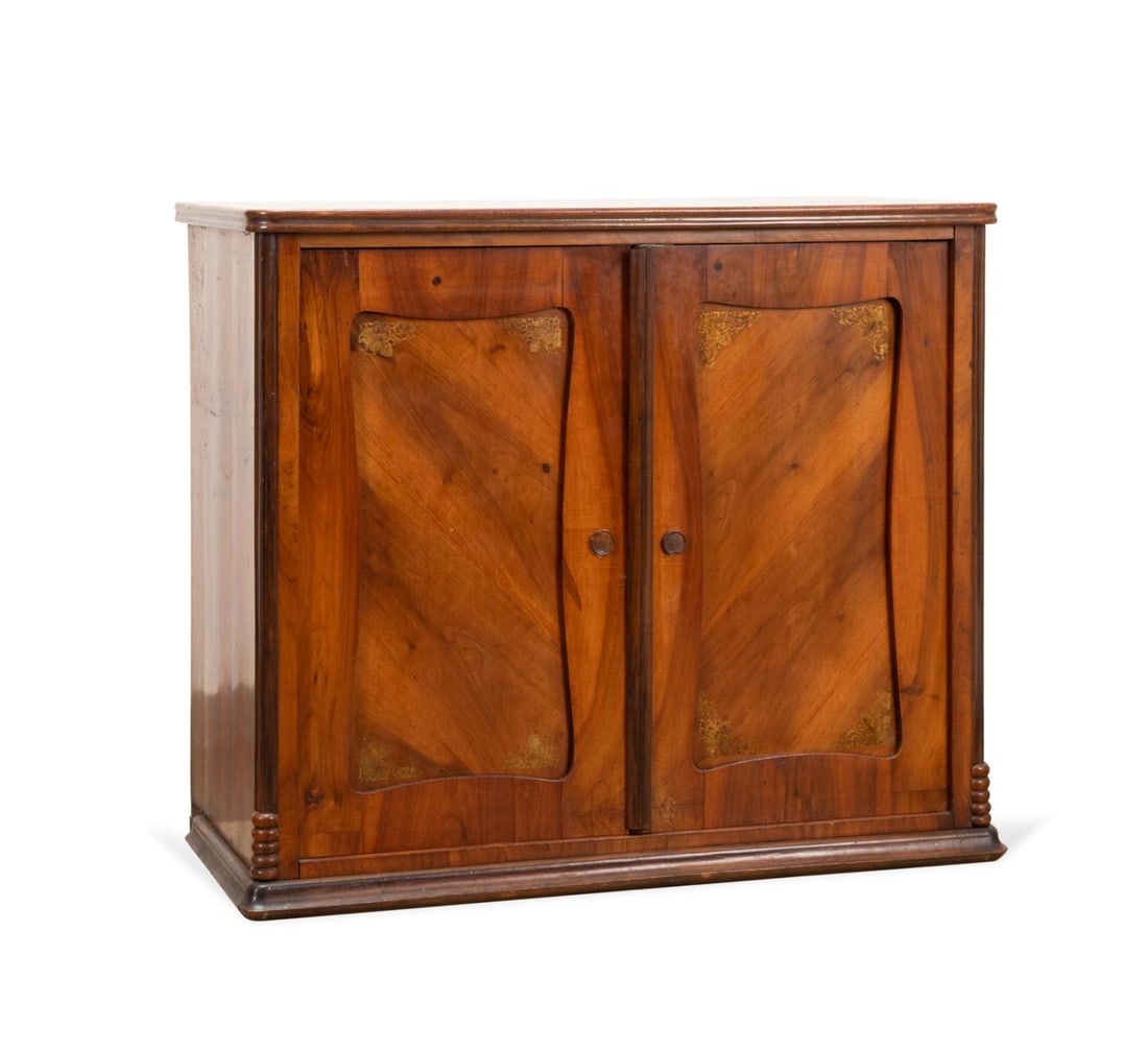EARLY VICTORIAN MAHOGANY TWO DOOR