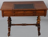 EARLY VICTORIAN MAHOGANY WRITI
