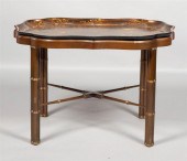 EARLY VICTORIAN PAPIER MACHE T