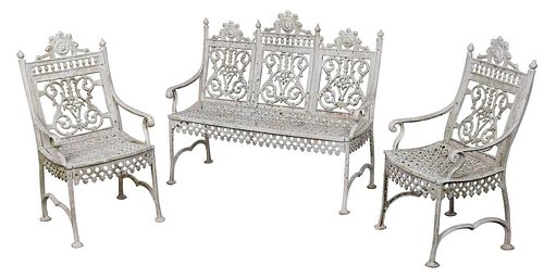 EARLY VICTORIAN PATTERN CAST IRON