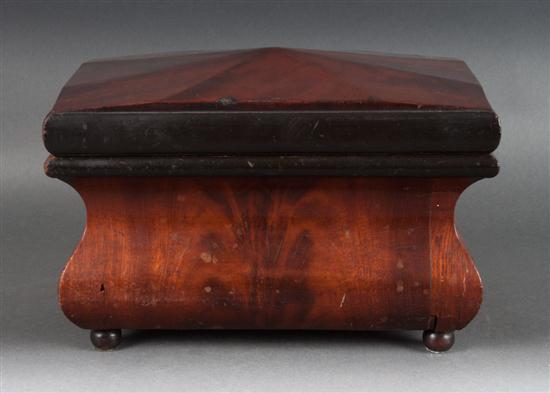 Early Victorian sarcophagus-form