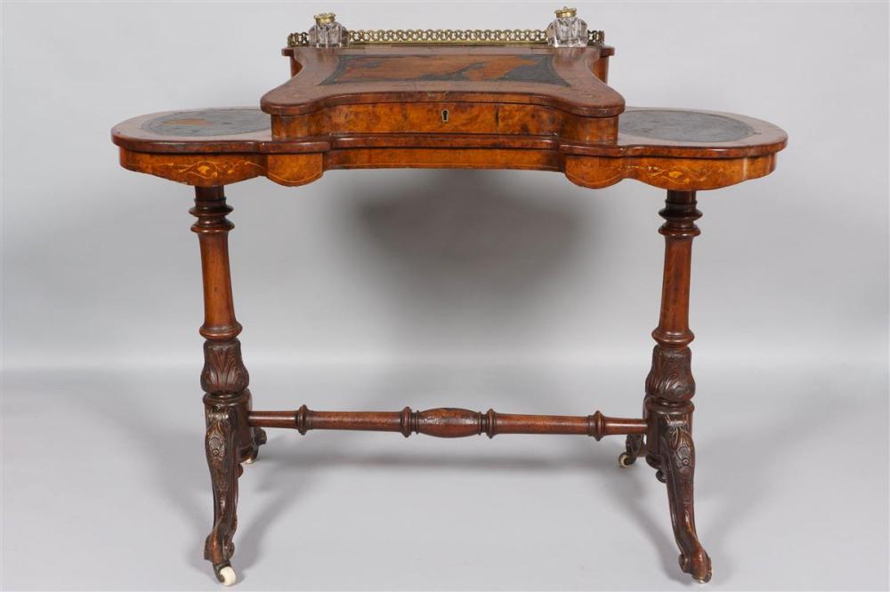 EARLY VICTORIAN SMALL STRING INLAID