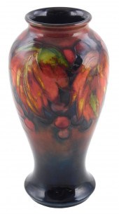 EARLY WALTER MOORCROFT FLAMBE