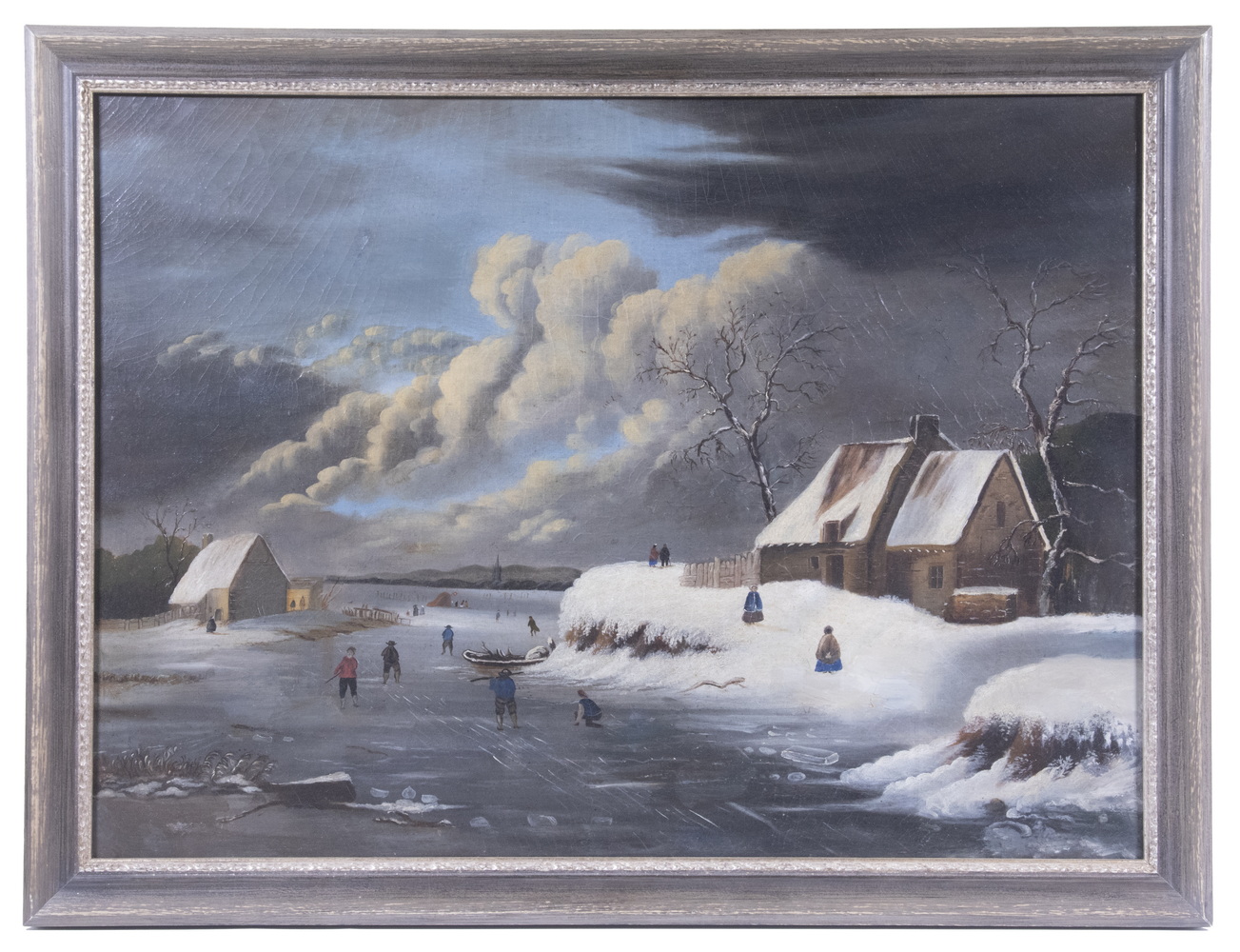 EARLY WINTERSCAPE PAINTING