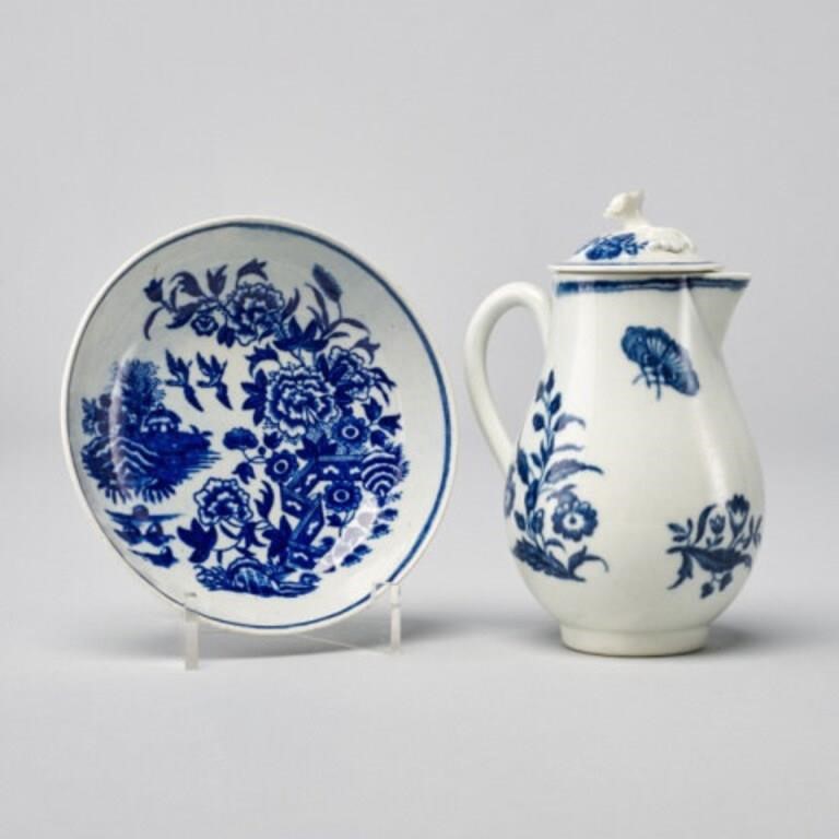 EARLY WORCESTER PORCELAINFirst