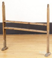 EARLY YELLOW PINE DISPLAY RACK