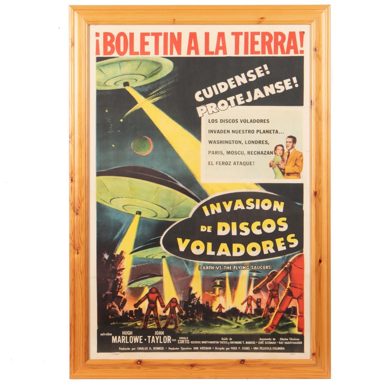 EARTH VS. THE FLYING SAUCERS,