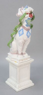 EARTHENWARE DECORATIVE FOO DOG