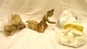Earthenware figure of a polo p