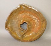 EARTHENWARE FISH FIGURAL FOOD
