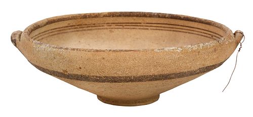 EARTHENWARE GRECO ROMAN STYLE LOW