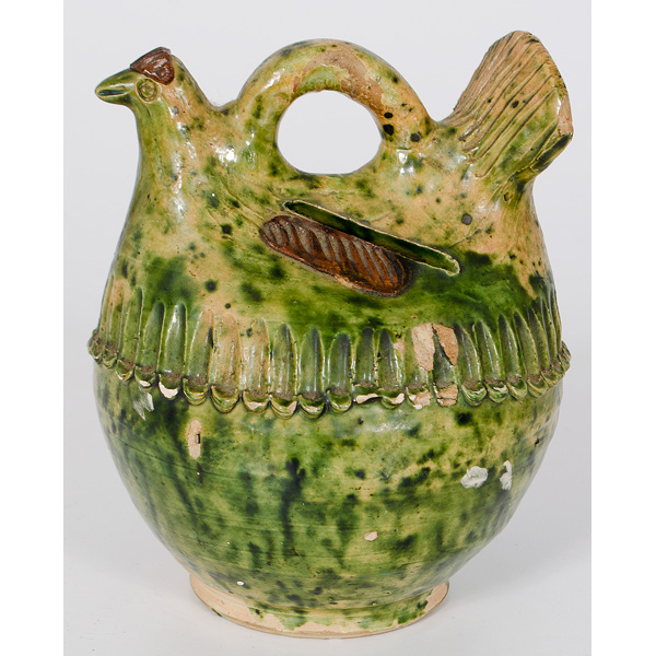 Earthenware Hen Bank British a folk