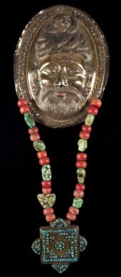 East Indian Mask and Cruciform
